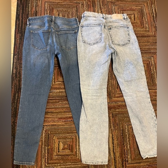 Set Of 3 Old Navy H&M Jeans Pants Shorts Blue Denim Size 4 - Picture 13 of 14